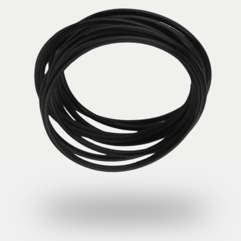 Amazon.com : QEBURI 24 Piece Black Rubber Gummy Silicone Bracelets Jelly  Soft Wristbands : Office Products